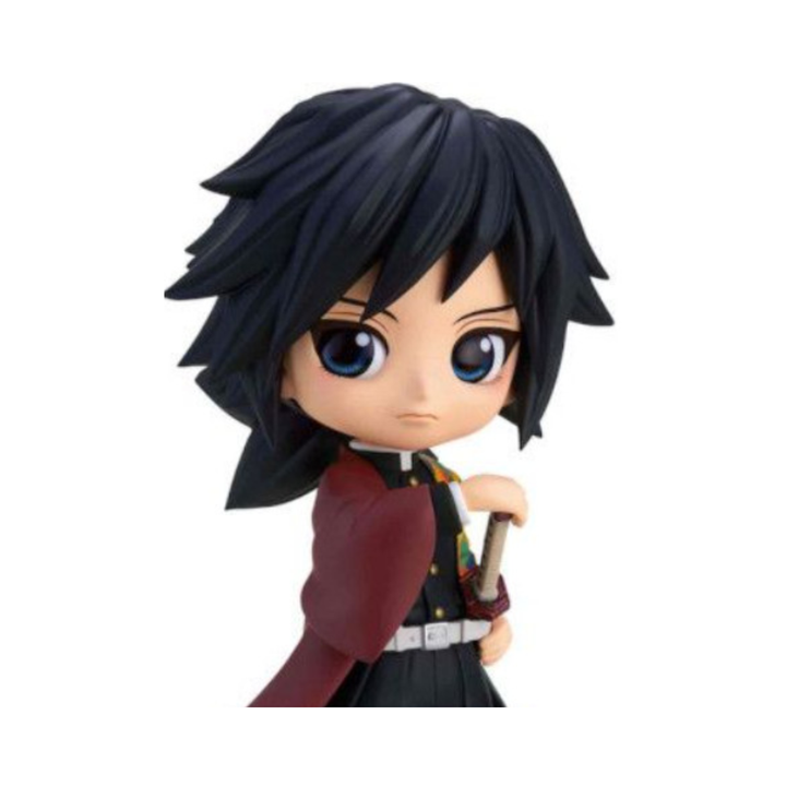Demon Slayer: Kimetsu no Yaiba – Giyu Tomioka Ver. A Q Posket Figure by Banpresto | Chibi-Style Collectible Statue