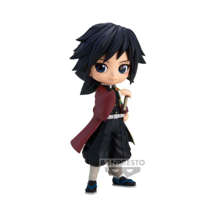 Demon Slayer: Kimetsu no Yaiba – Giyu Tomioka Ver. A Q Posket Figure by Banpresto | Chibi-Style Collectible Statue