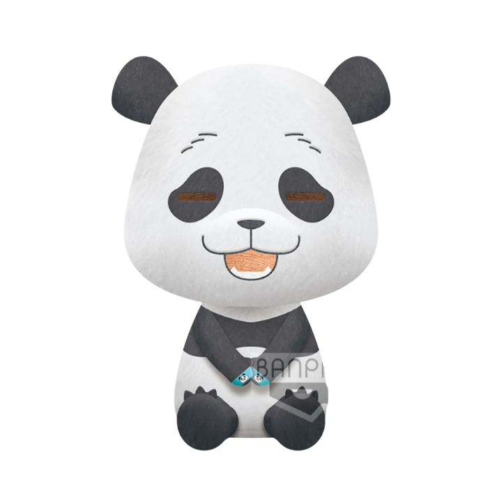 Jujutsu Kaisen – Sitting Panda 20 cm Plush by Banpresto | Cute Anime Collectible Plush Toy