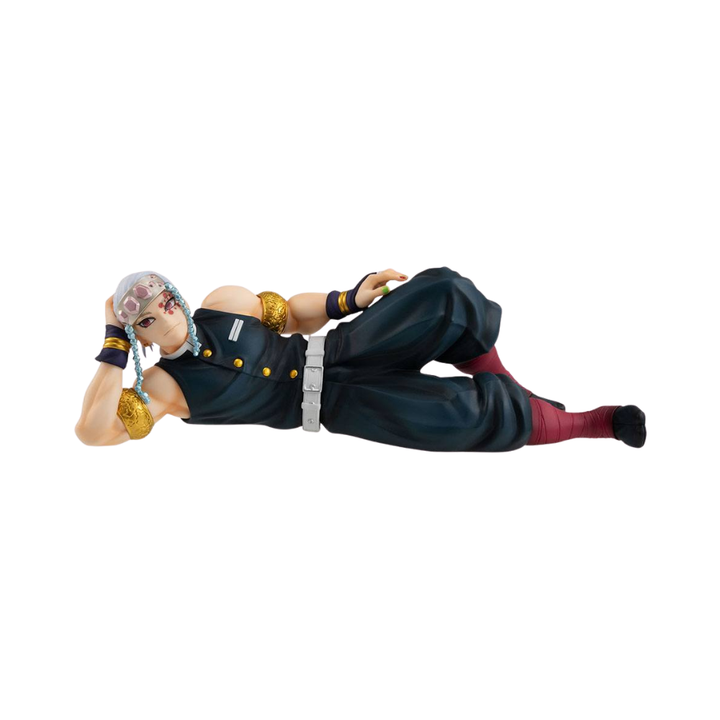 Demon Slayer: Kimetsu no Yaiba – Tengen Uzui Palm Size G.E.M. Series Figure by MegaHouse | Premium Collectible Anime Statue