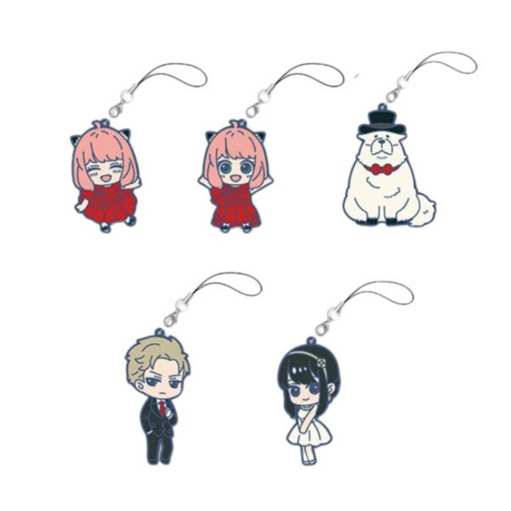 Spy X Family Rubber Mascot Vol.2 by Sega (1 Random) - Novelty figuresforless figuresforless