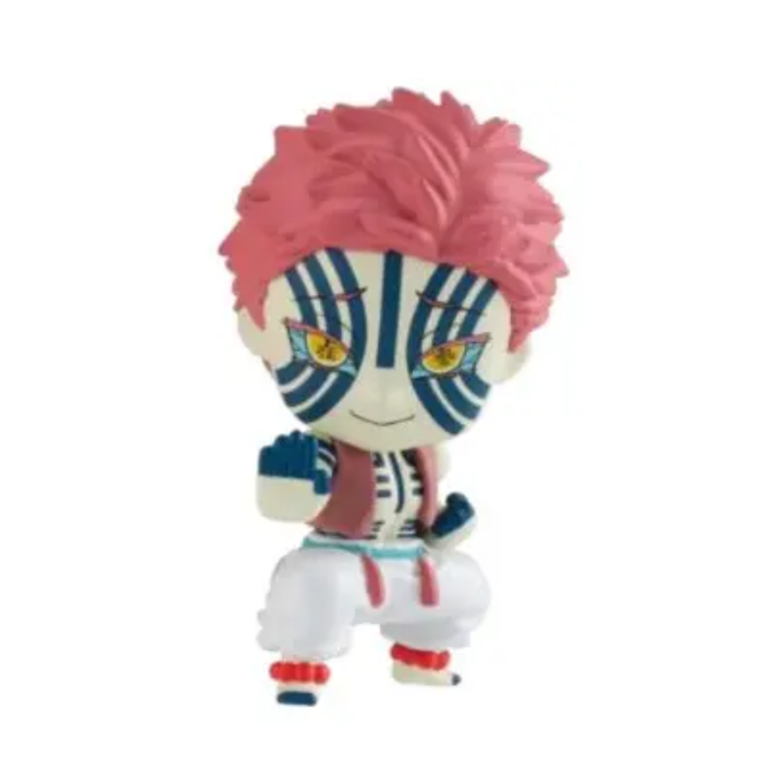 Demon Slayer : Kimetsu No Yaiba Akaza Chibi Masters Figure by Bandai - Figures figuresforless figuresforless