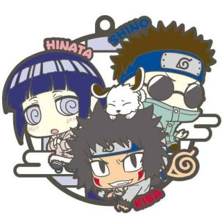 Naruto Shippuden Rubber Mascots Three Man Teams Blind Box by Megahouse