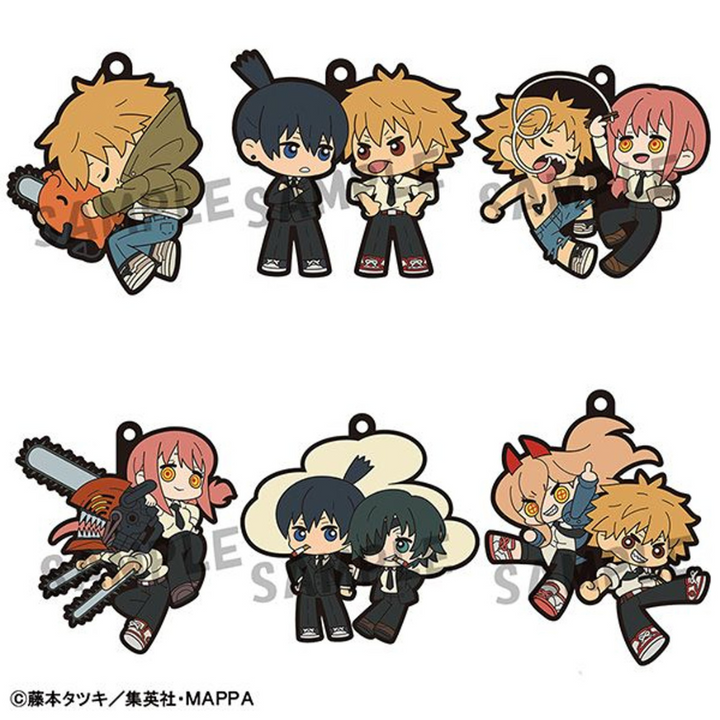 Chainsaw Man Rubber Mascot Buddycolle Mini Collectible by Megahouse - Plush figuresforless figuresforless