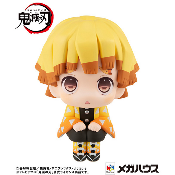 Demon Slayer : Kimetsu No Yaiba Zenitsu Agatsuma Look Up Action Figure by Megahouse - Figures figuresforless figuresforless