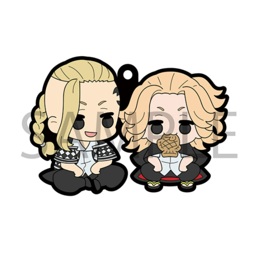 Tokyo Revengers Rubber Mascot Buddycolle Mini Collectible Figures by Megahouse - Novelty figuresforless figuresforless