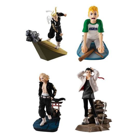Tokyo Revengers Petitrama series Tokyo Revengers TOMAN HEROIC SCENE Petitrama Series By Megahouse