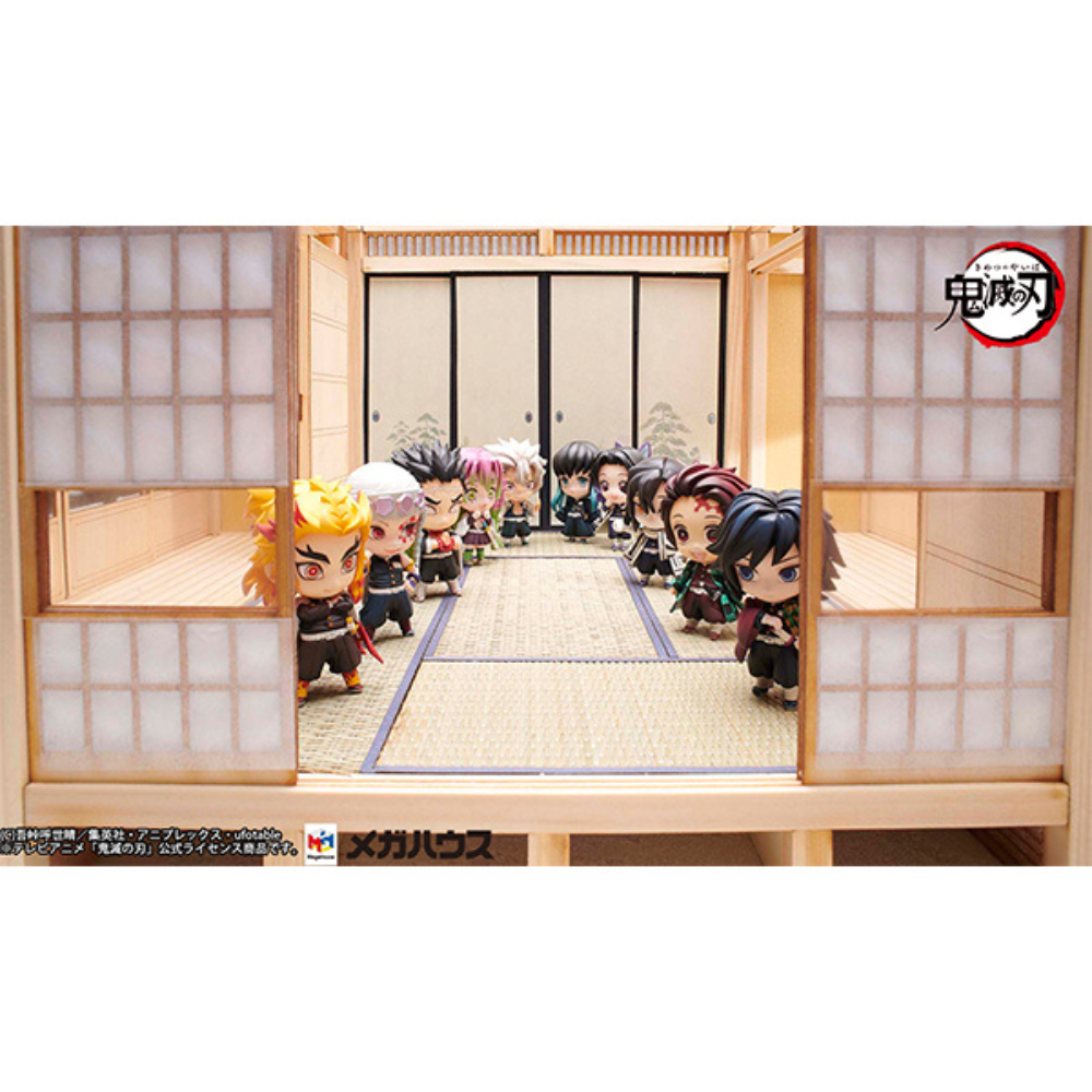 Demon Slayer Kimetsu no Yaiba Tanjiro & Hashira Mascot Set by Megahouse - Figures figuresforless figuresforless