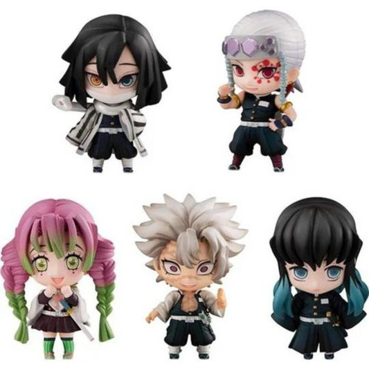 Demon Slayer Tanjiro & the HASHIRAs Mascot set B