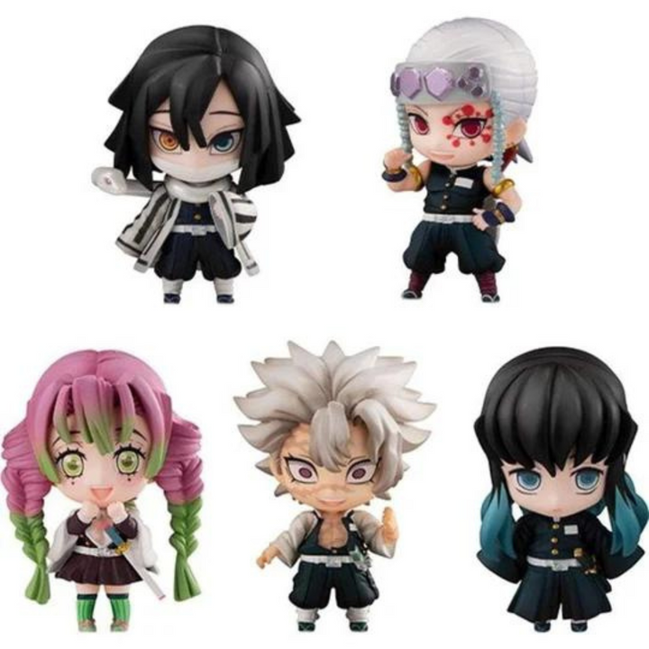 Demon Slayer Tanjiro & the HASHIRAs Mascot set B - Figures figuresforless figuresforless