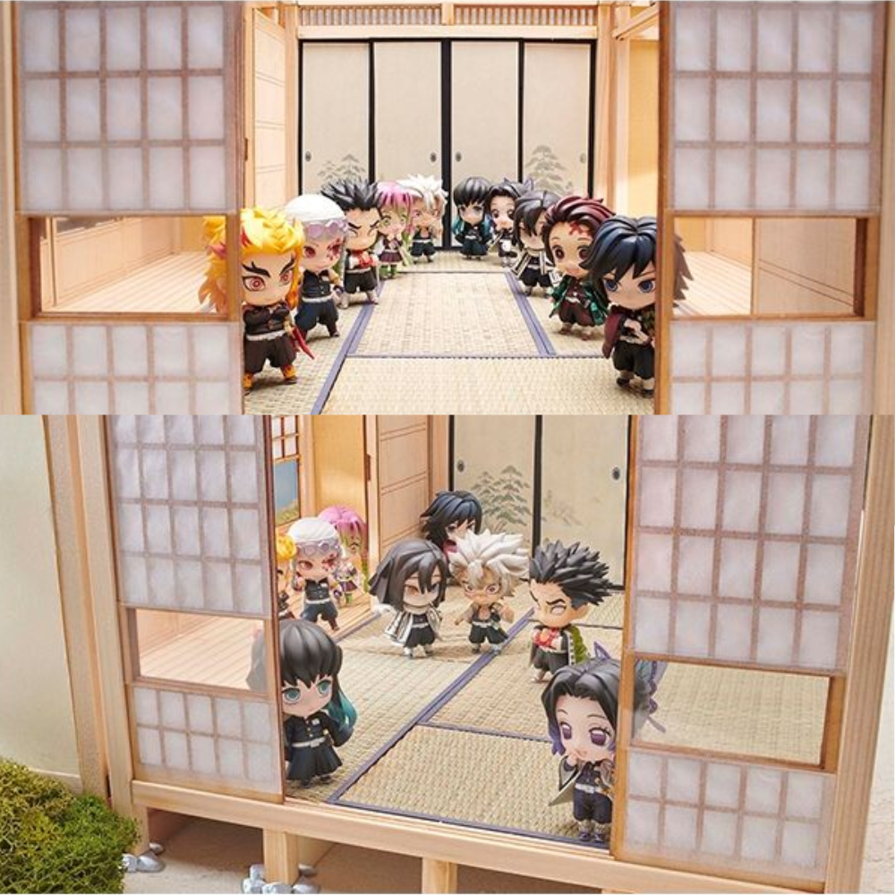 Demon Slayer: Kimetsu no Yaiba – Tanjiro & Hashira Mascot Set by MegaHouse | Mini Chibi Collectible Figures Set