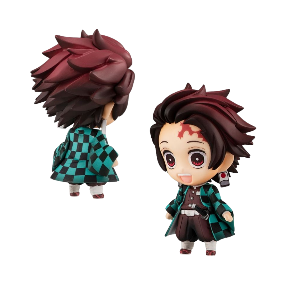 Demon Slayer: Kimetsu no Yaiba – Tanjiro & Hashira Mascot Set by MegaHouse | Mini Chibi Collectible Figures Set