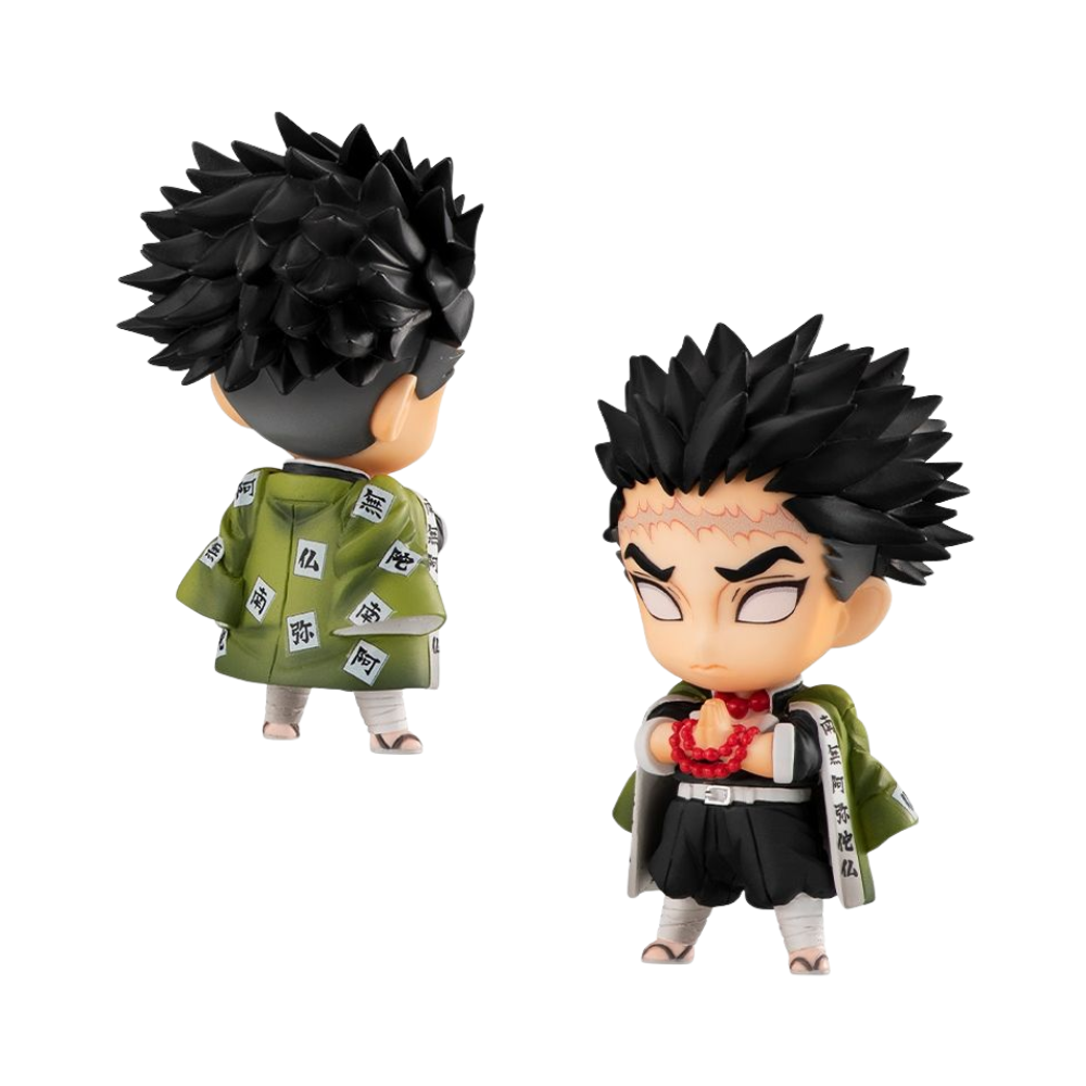 Demon Slayer: Kimetsu no Yaiba – Tanjiro & Hashira Mascot Set by MegaHouse | Mini Chibi Collectible Figures Set