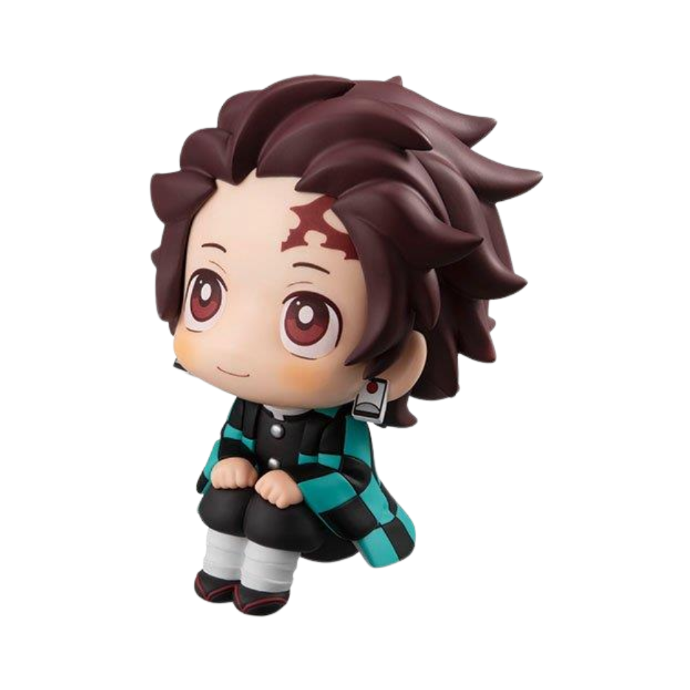 Demon Slayer: Kimetsu no Yaiba – Kamado Tanjiro Lookup Figure by MegaHouse | Cute Seated Anime Collectible Statue