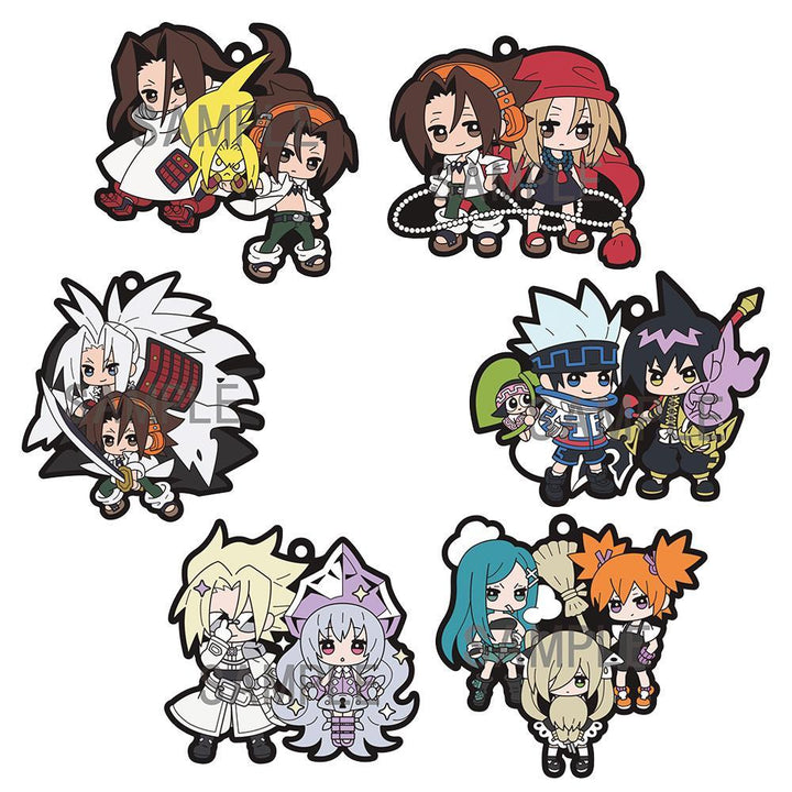 Shaman King Rubber Mascot Buddy-Colle Shaman King Rubber Mascot By Megahouse