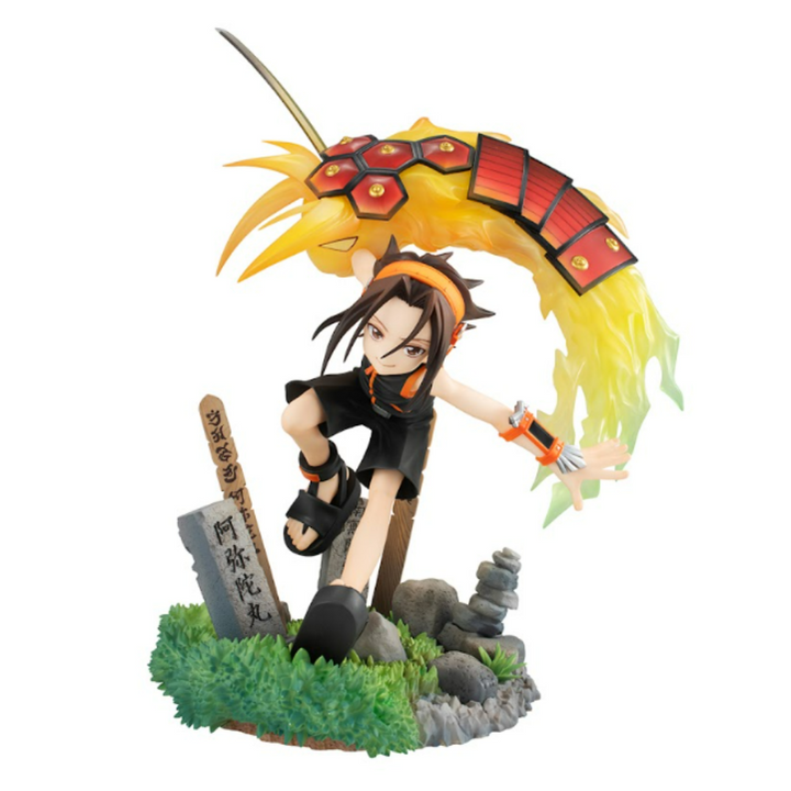 SHAMAN KING YOH ASAKURA LUCREA FIGURE BY MEGAHOUSE - Figures figuresforless figuresforless