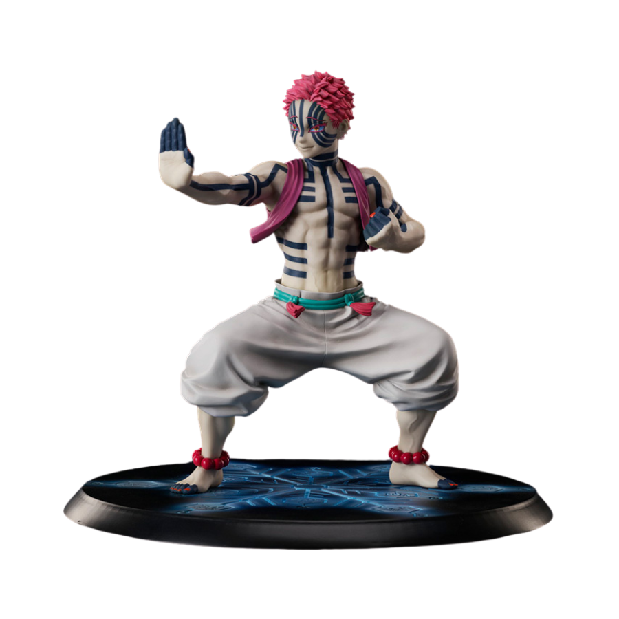 Demon Slayer: Kimetsu no Yaiba – Akaza 1/8 Scale Figure by Aniplex | Premium Anime Collectible Statue