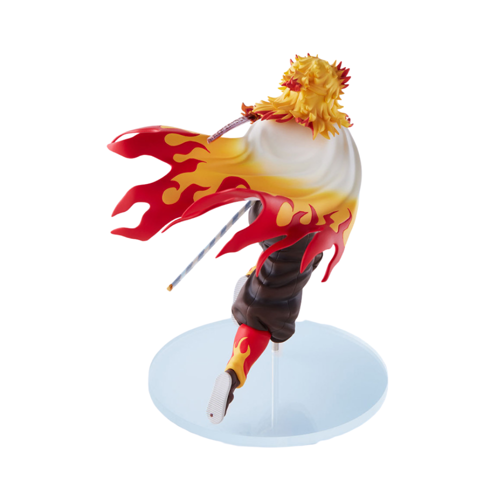 ConoFig Demon Slayer Kyojuro Rengoku Figure by Aniplex – 9.8" Collectible Anime Statue | Official Kimetsu no Yaiba Display Model