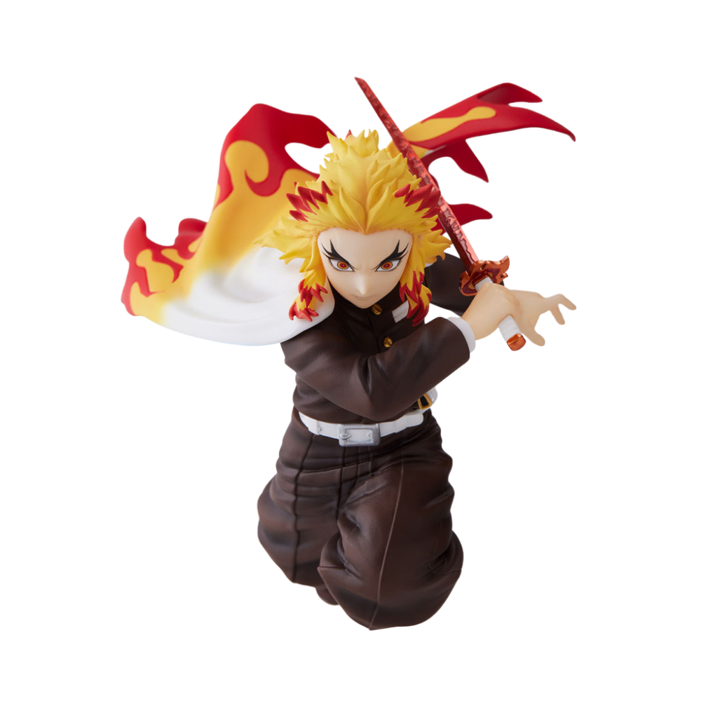 ConoFig Demon Slayer Kyojuro Rengoku Figure by Aniplex – 9.8" Collectible Anime Statue | Official Kimetsu no Yaiba Display Model