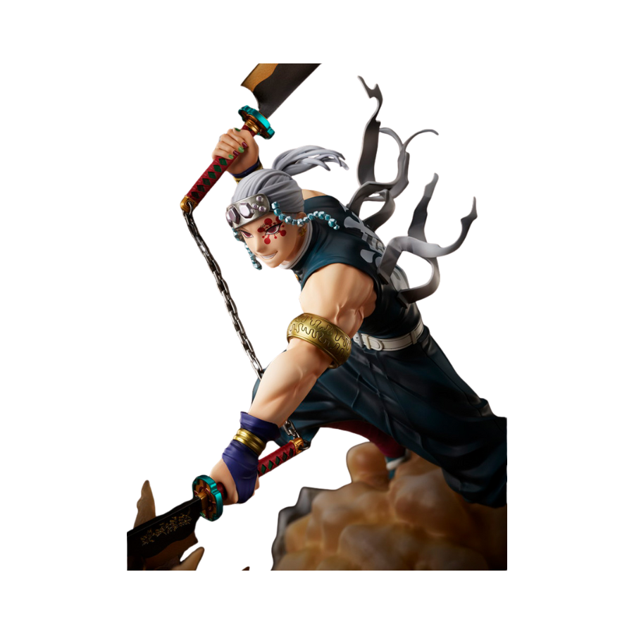 Demon Slayer: Kimetsu no Yaiba – Tengen Uzui 1/8 Scale Figure by Aniplex | Premium Sound Hashira Collectible Statue