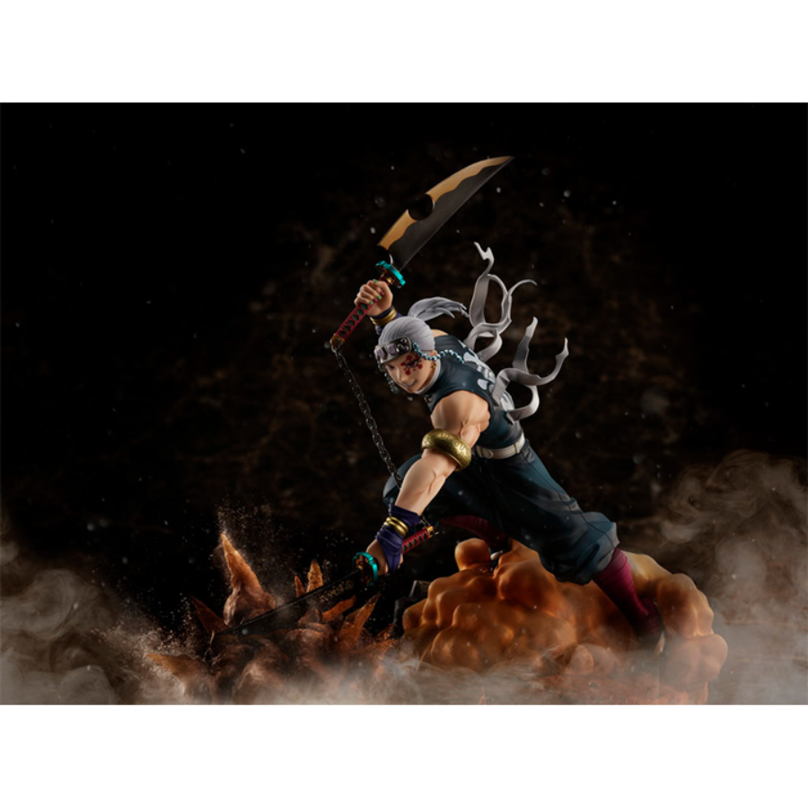 Demon Slayer: Kimetsu no Yaiba – Tengen Uzui 1/8 Scale Figure by Aniplex | Premium Sound Hashira Collectible Statue
