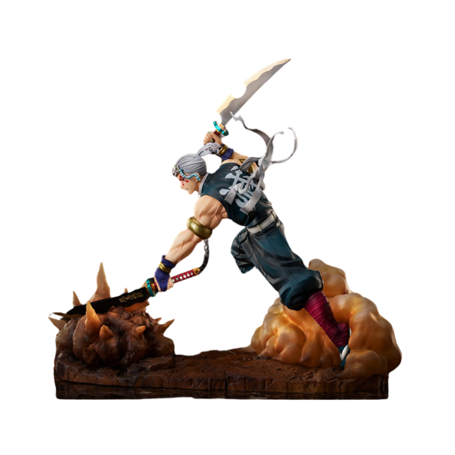 Demon Slayer: Kimetsu no Yaiba – Tengen Uzui 1/8 Scale Figure by Aniplex | Premium Sound Hashira Collectible Statue