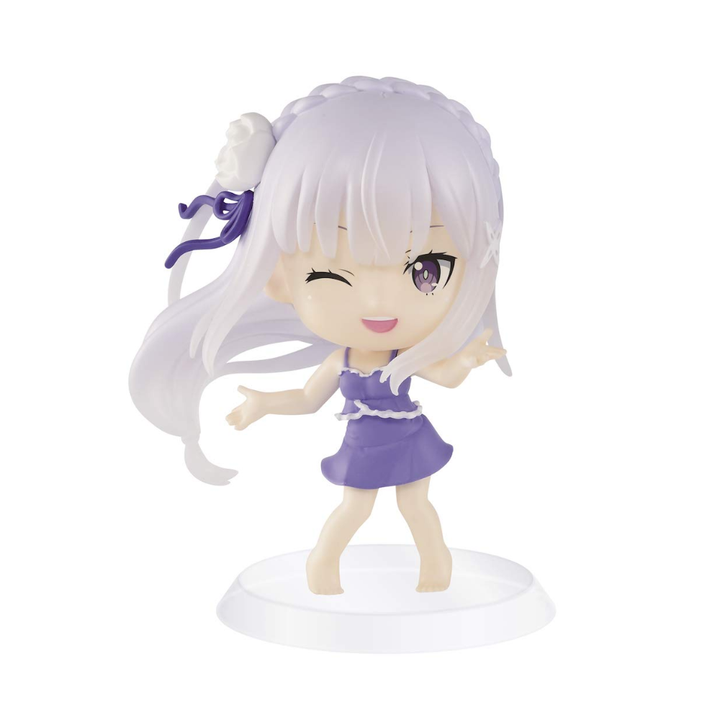 Re: Zero RE ZERO CHIBIKYUN VOL.2 A:EMILIA Chibikyun By Banpresto