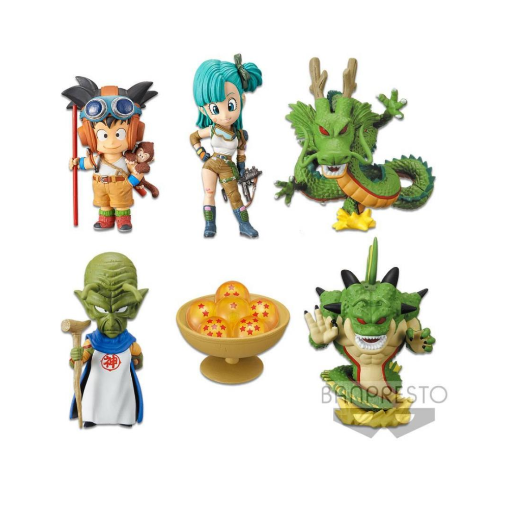 Dragon Ball – WCF Treasure Rally World Collectable Figure by Banpresto | Mini Chibi Anime Collectible (1 Random)
