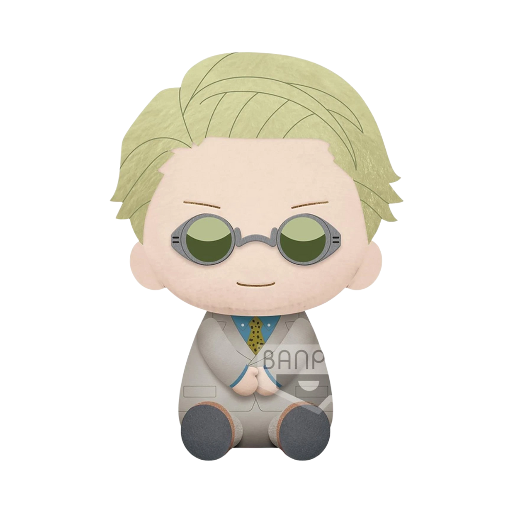 Jujutsu Kaisen – Sitting Kento Nanami 20 cm Plush by Banpresto | Cute Anime Collectible Plush Toy