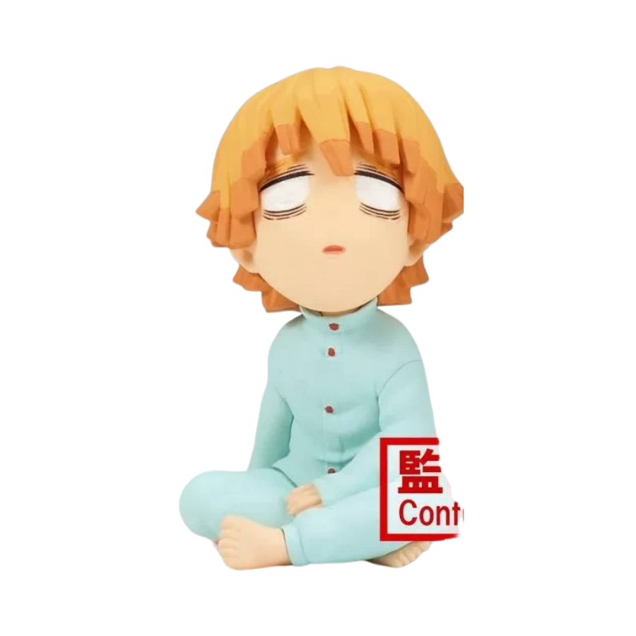 Demon Slayer: Kimetsu no Yaiba – Zenitsu Agatsuma World Collectable Figure by Banpresto (1 Random) | Mini Chibi Anime Statue