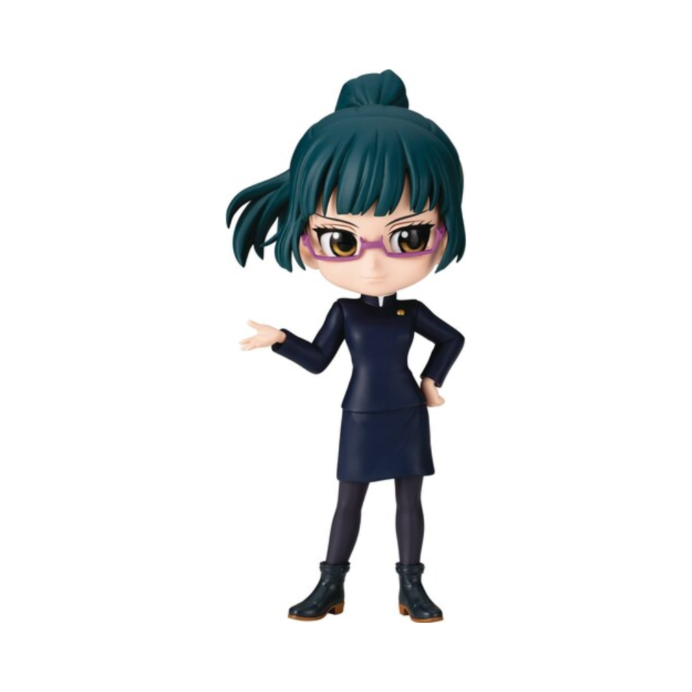 Jujutsu Kaisen – Maki Zenin (Ver. A) Q Posket Figure by Banpresto | Cute Chibi Anime Collectible Statue