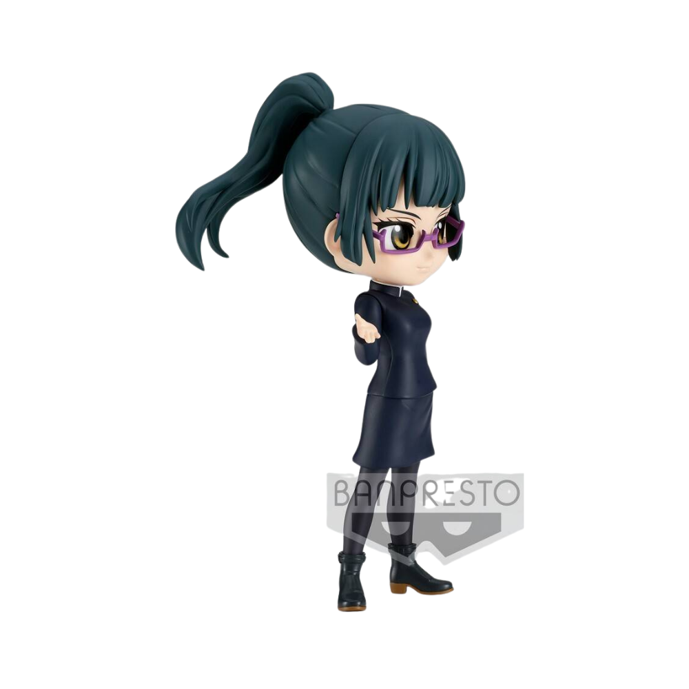 Jujutsu Kaisen – Maki Zenin (Ver. A) Q Posket Figure by Banpresto | Cute Chibi Anime Collectible Statue