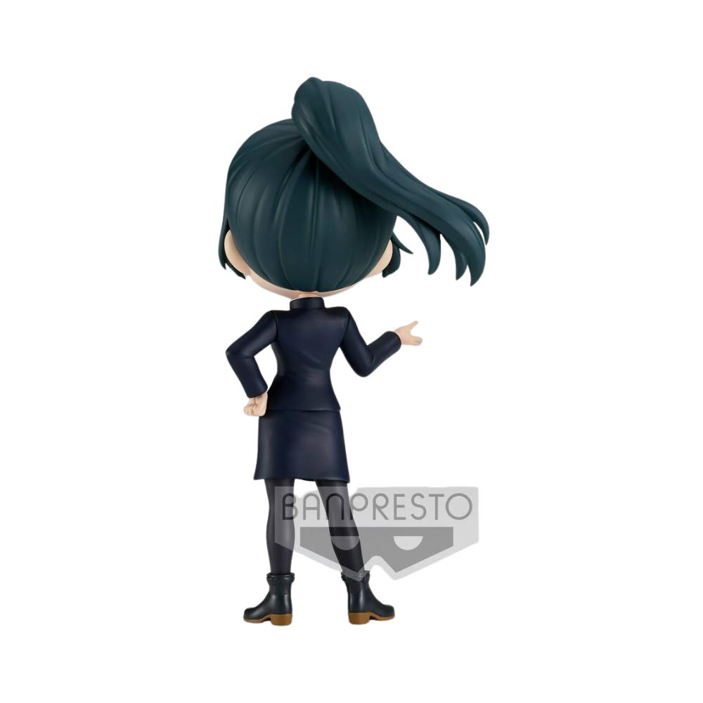 Jujutsu Kaisen – Maki Zenin (Ver. A) Q Posket Figure by Banpresto | Cute Chibi Anime Collectible Statue