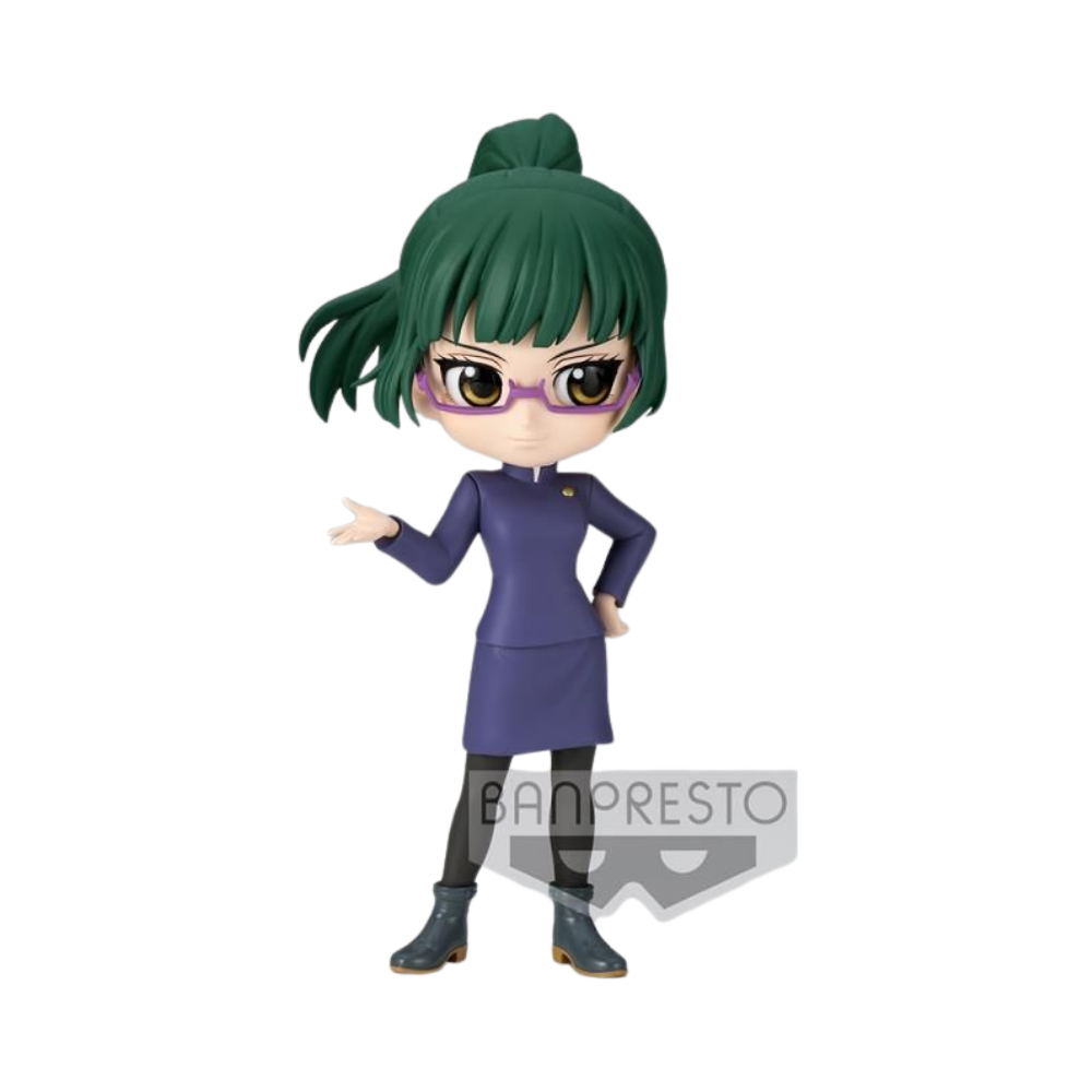 Jujutsu Kaisen – Maki Zenin Q Posket Figure (Ver. B) by Banpresto | Cute Chibi Anime Collectible Statue