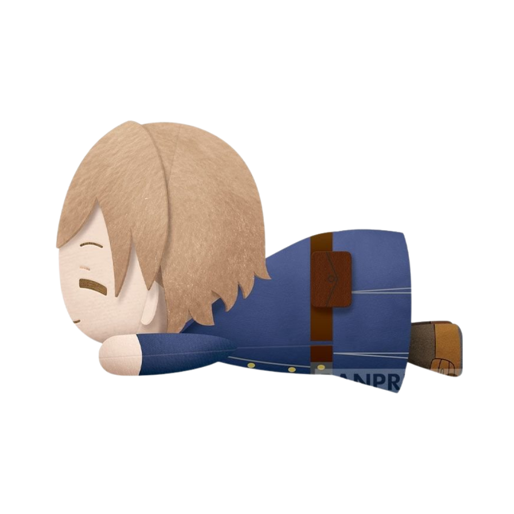 Jujutsu Kaisen – Nobara Kugisaki Lying Down 9" Plush by Banpresto | Cute Anime Collectible Plush Toy