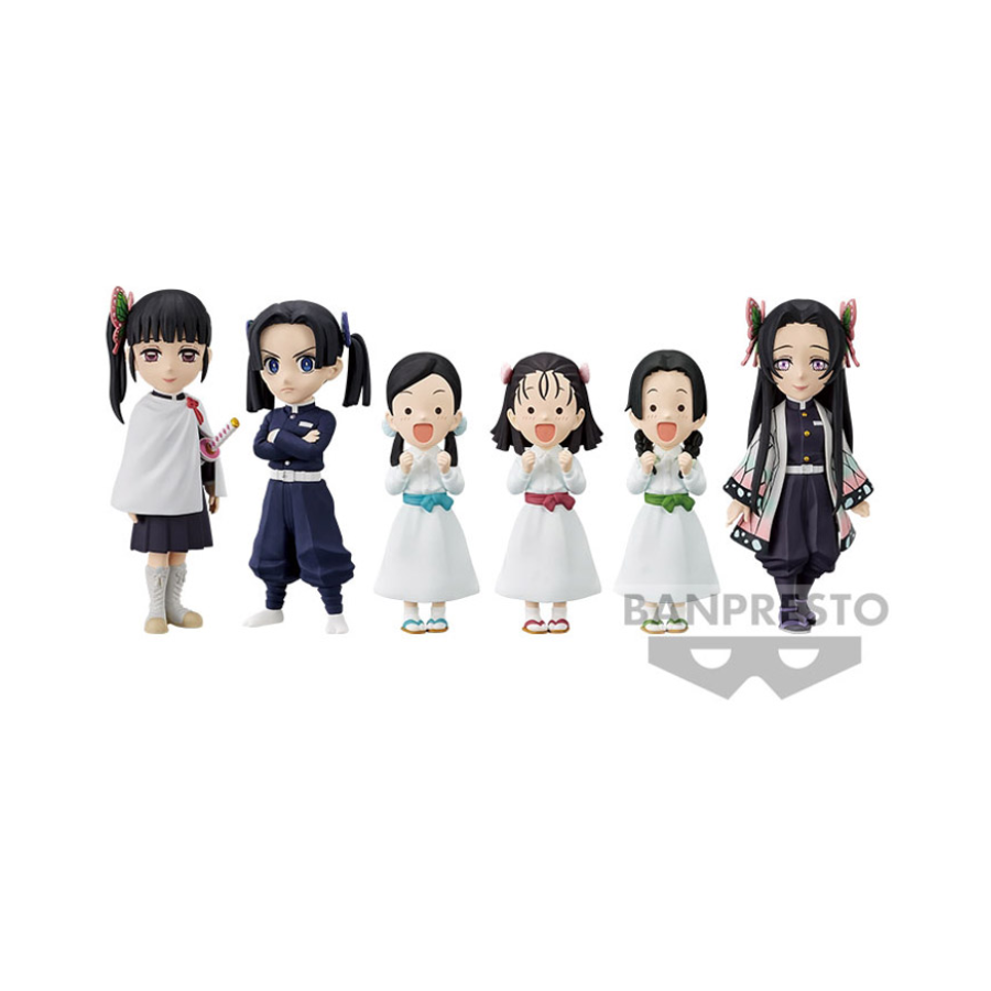 Demon Slayer: Kimetsu no Yaiba – World Collectable Figure Vol. 7 by Banpresto (1 Random) | Mini Chibi Collectible Statue