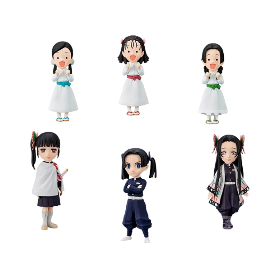 Demon Slayer: Kimetsu no Yaiba – World Collectable Figure Vol. 7 by Banpresto (1 Random) | Mini Chibi Collectible Statue
