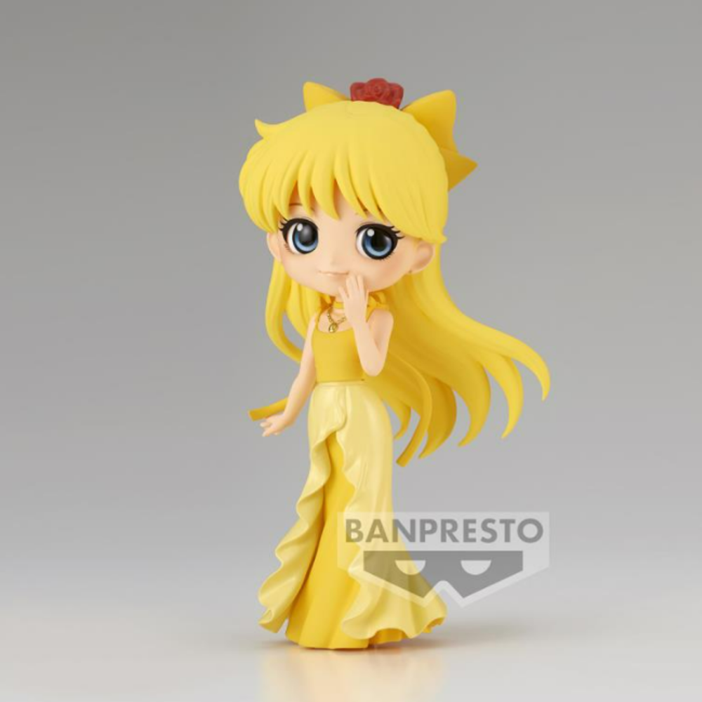 Pretty Guardian Sailor Moon Eternal The Movie Princess Venus Ver.A Q Posket Figure by Banpresto - Figures figuresforless figuresforless