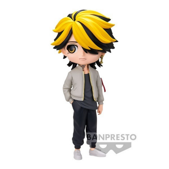 Tokyo Revengers Kazutora Hanemiya Ver. A Q Posket Figure by Banpresto - Figures figuresforless figuresforless