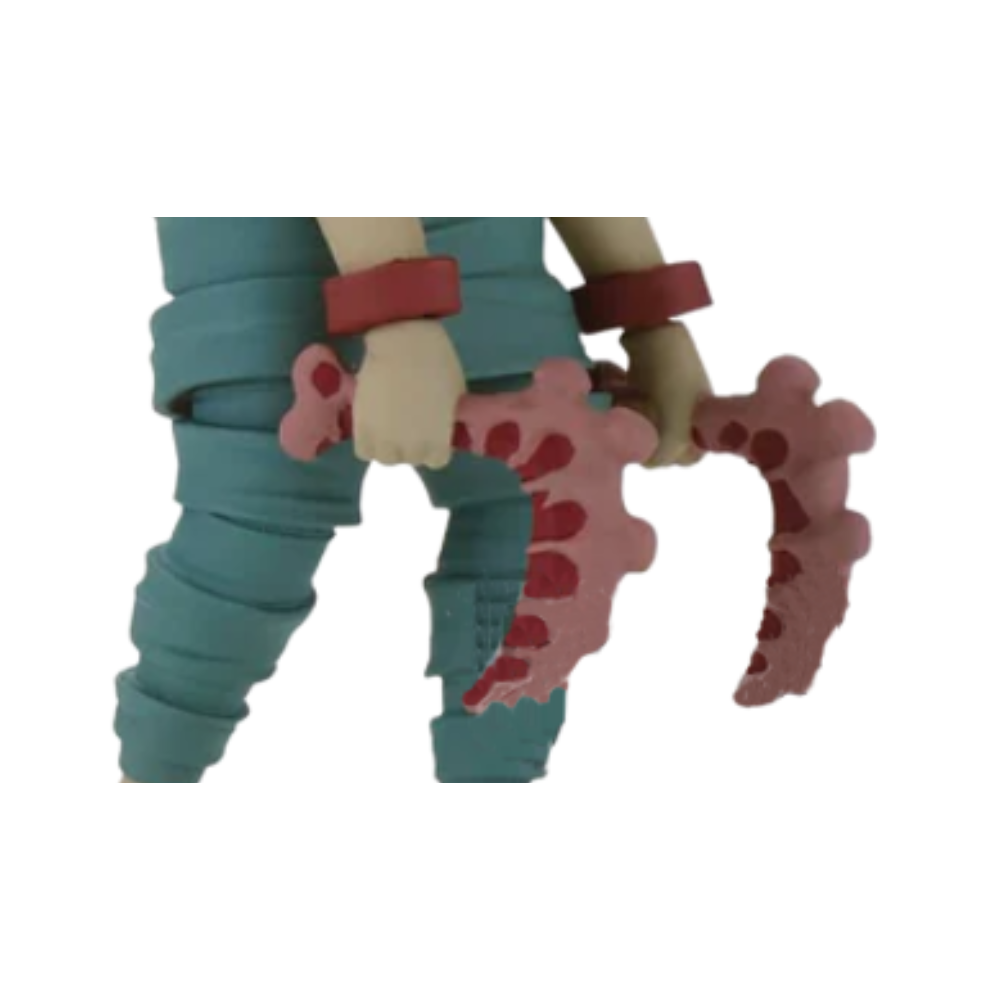 Demon Slayer: Kimetsu no Yaiba – Gyutaro Q Posket Petit Vol. 7 Figure by Banpresto | Mini Chibi-Style Collectible Statue