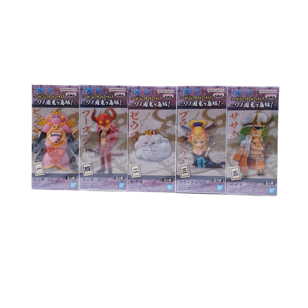 One Piece – Wanokuni Onigashima Vol.1 World Collectable Figure (WCF) by Banpresto | Mini Anime Figure (1 Random)