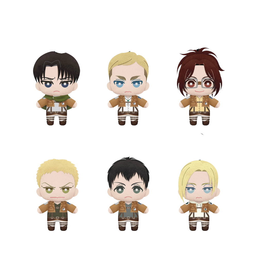 Attack On Titan 6" Tomonui Plush by Banpresto (1 Random)