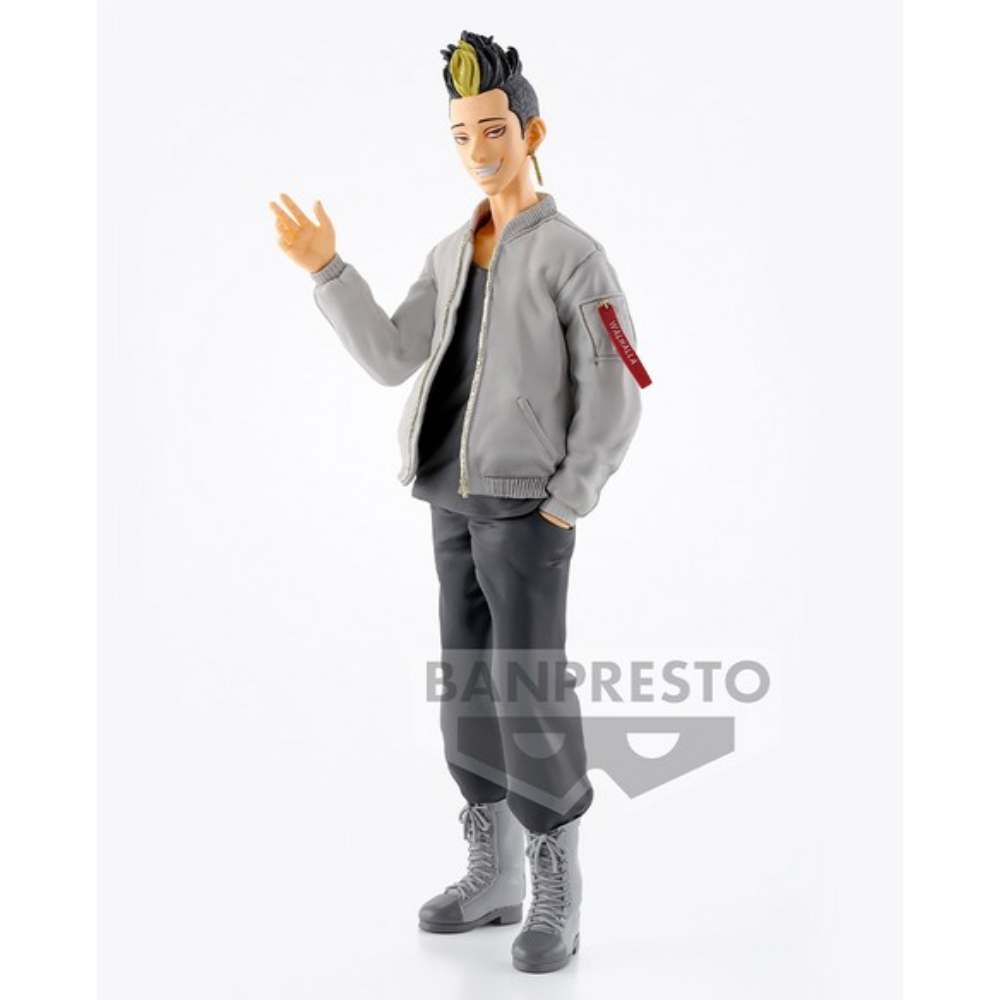 Tokyo Revengers Shuji Hanma PVC Figure by Banpresto - Figures figuresforless figuresforless