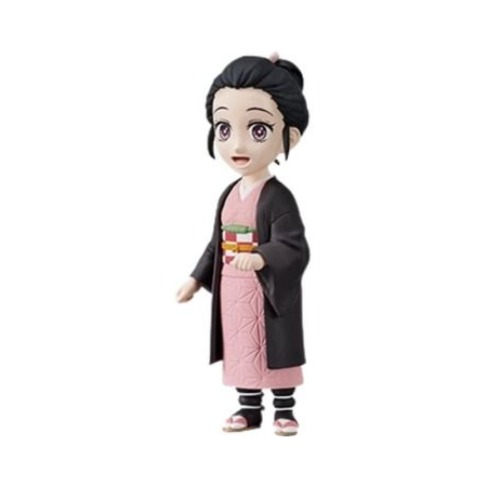 Demon Slayer: Kimetsu no Yaiba – Nezuko Kamado Collection World Collectable Figure by Banpresto (1 Random) | Mini Chibi Anime Statue