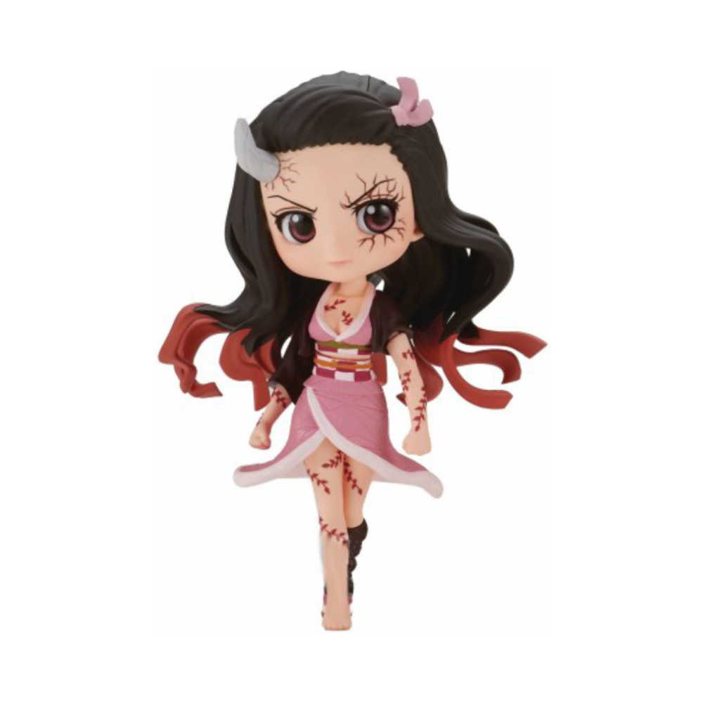 Demon Slayer: Kimetsu no Yaiba – Nezuko Kamado Q Posket Petit Vol. 7 Figure by Banpresto | Mini Chibi-Style Collectible Statue