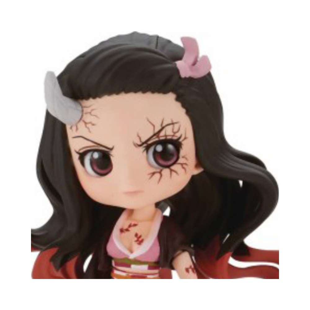 Demon Slayer: Kimetsu no Yaiba – Nezuko Kamado Q Posket Petit Vol. 7 Figure by Banpresto | Mini Chibi-Style Collectible Statue