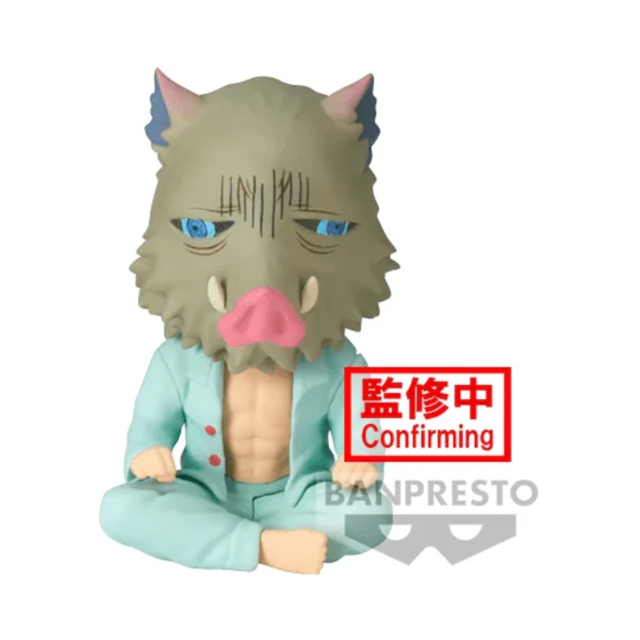 Demon Slayer: Kimetsu no Yaiba – Inosuke Hashibira World Collectable Figure by Banpresto (1 Random) | Mini Chibi Anime Statue
