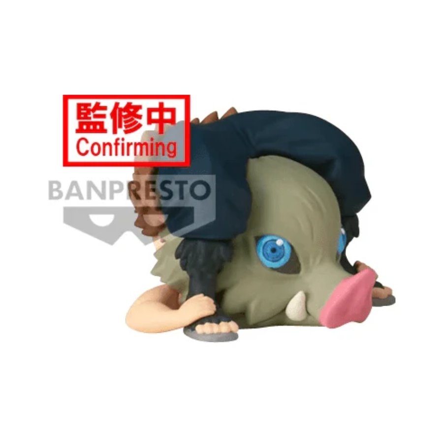Demon Slayer: Kimetsu no Yaiba – Inosuke Hashibira World Collectable Figure by Banpresto (1 Random) | Mini Chibi Anime Statue