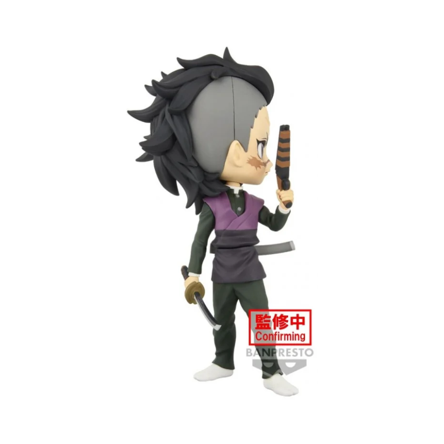 Demon Slayer: Kimetsu no Yaiba – Genya Shinazugawa Q Posket Figure by Banpresto | Chibi-Style Collectible Statue