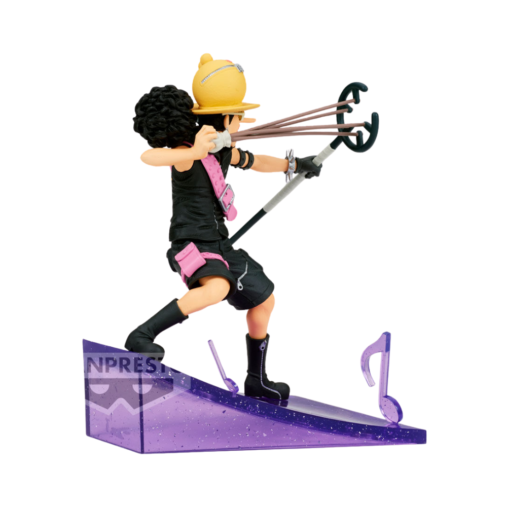 One Piece Film Red – Usopp Senkozekkei Figure by Banpresto | Dynamic Anime Collectible Statue